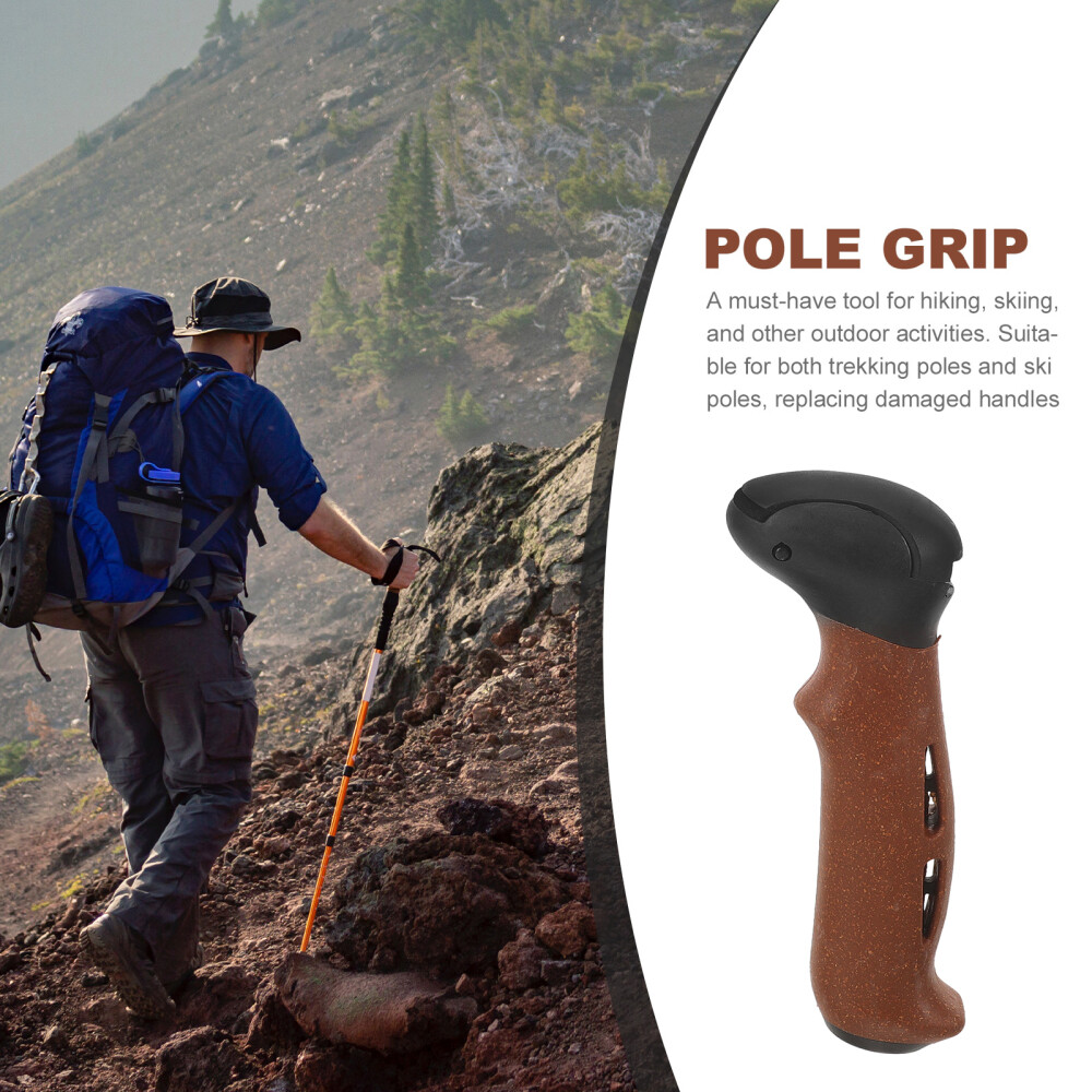 Trekking Pole Handle Cork Hiking Pole Grip Cork Replacement Cork Handle