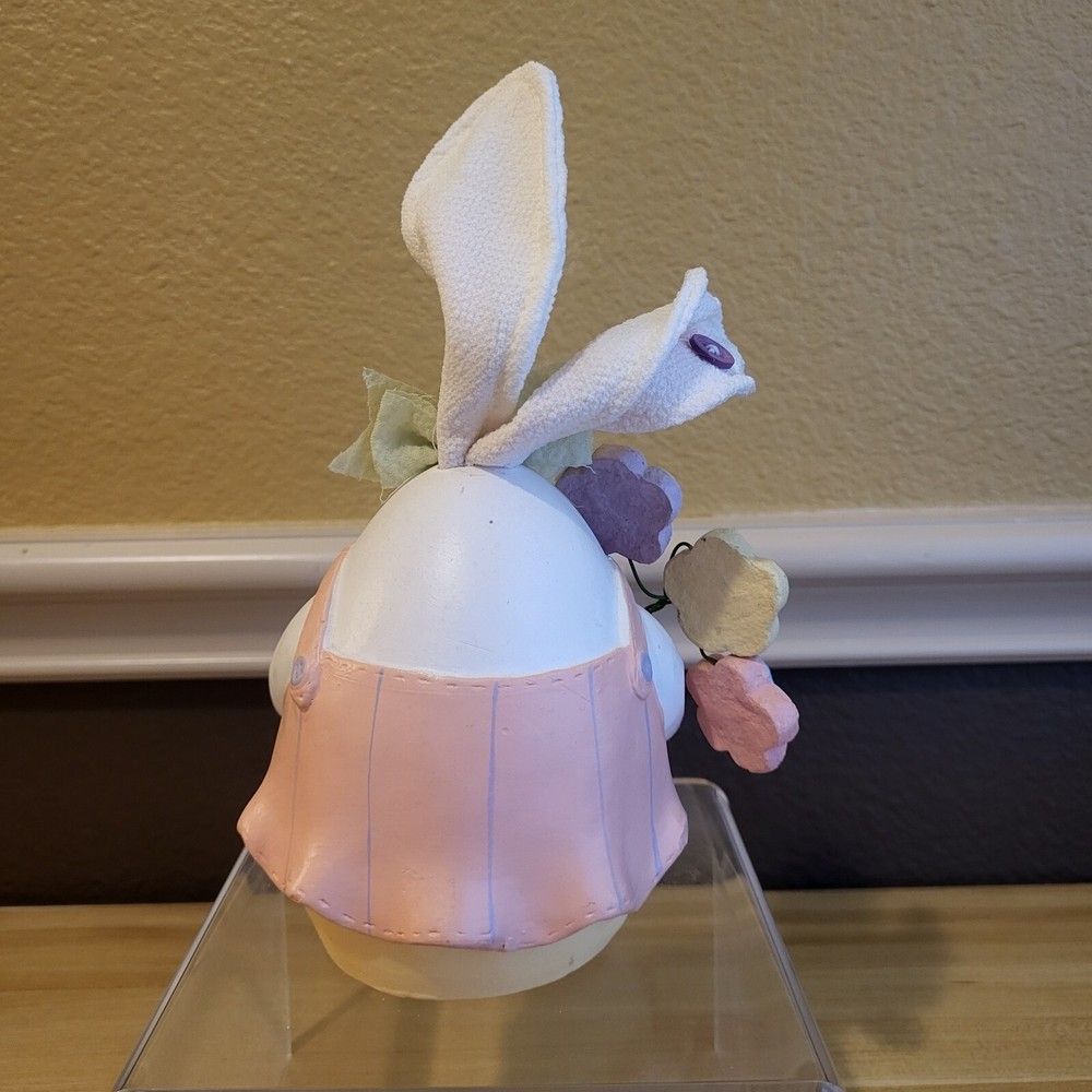Easter Bunny Rabbit Spring 8" Resin Figurine