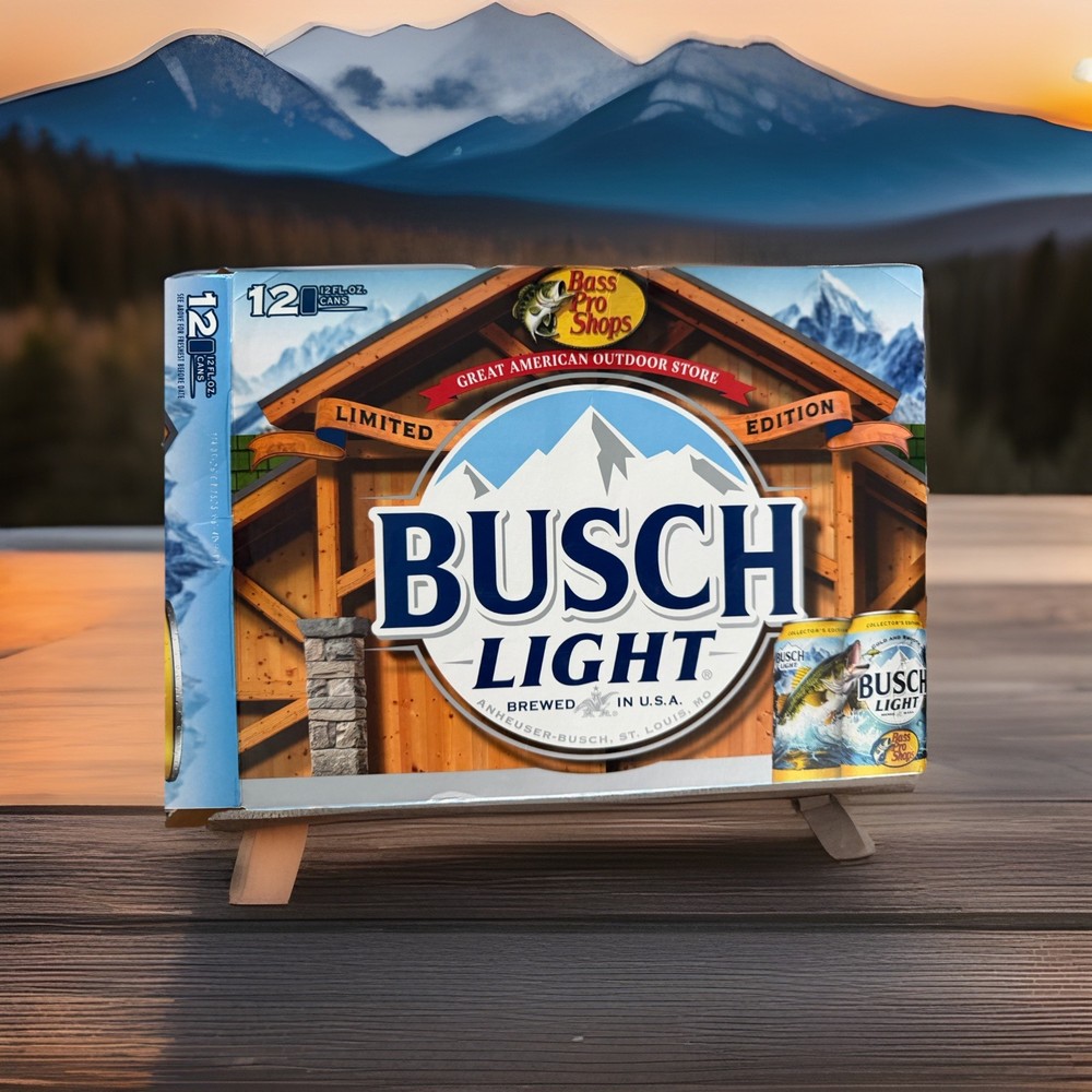 BUSCH LIGHT BASS PRO EMPTY 12 PACK
