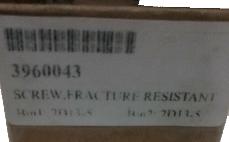 3960043 CUMMINS SCREW, FRACTURE RESISTANT