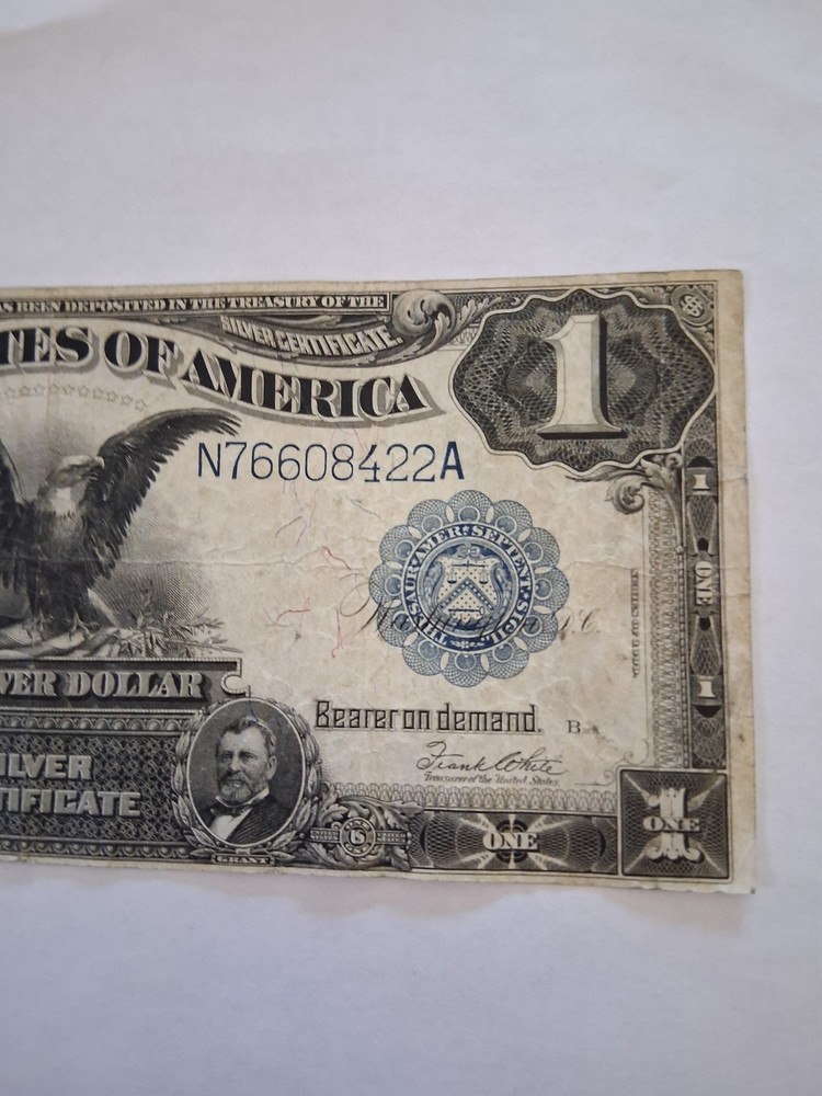 1899 One Dollar Black Eagle Silver Certificate