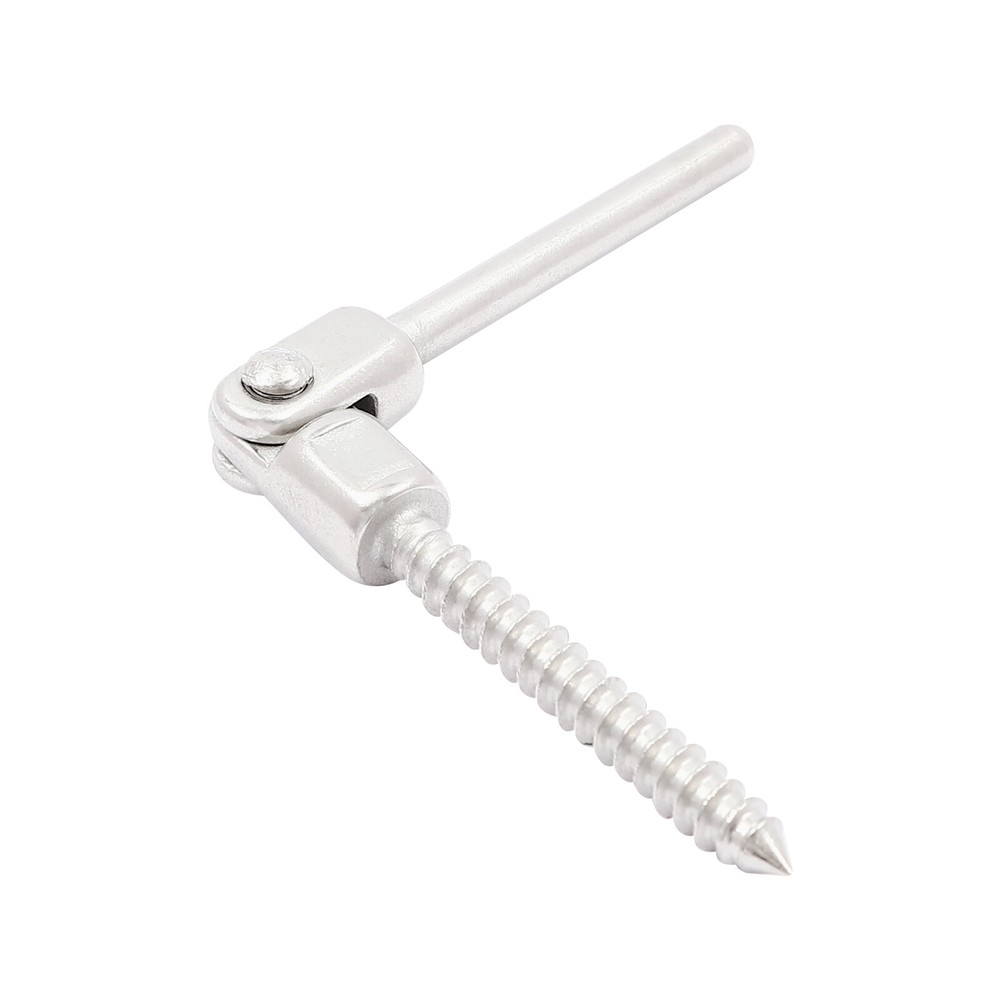 20pcs 180° Adjustable Angle Threaded Stud Tension End Cable Railing Kit NEW
