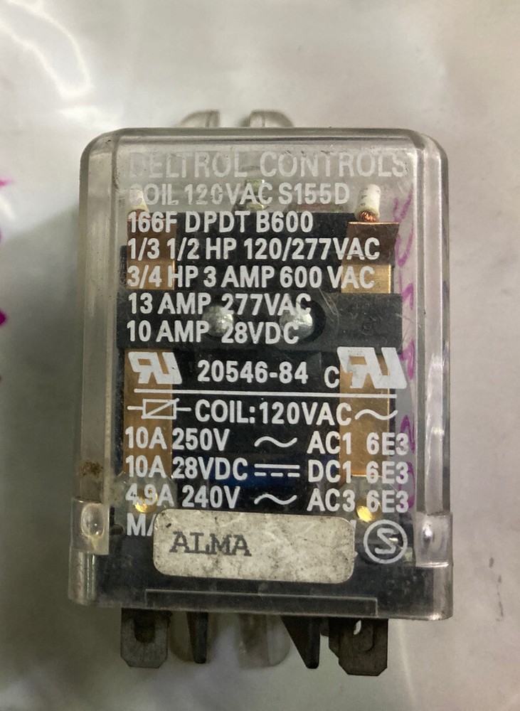 Miller, WELDER PARTS 059266 RELAY ASSEMBLY Used Tested