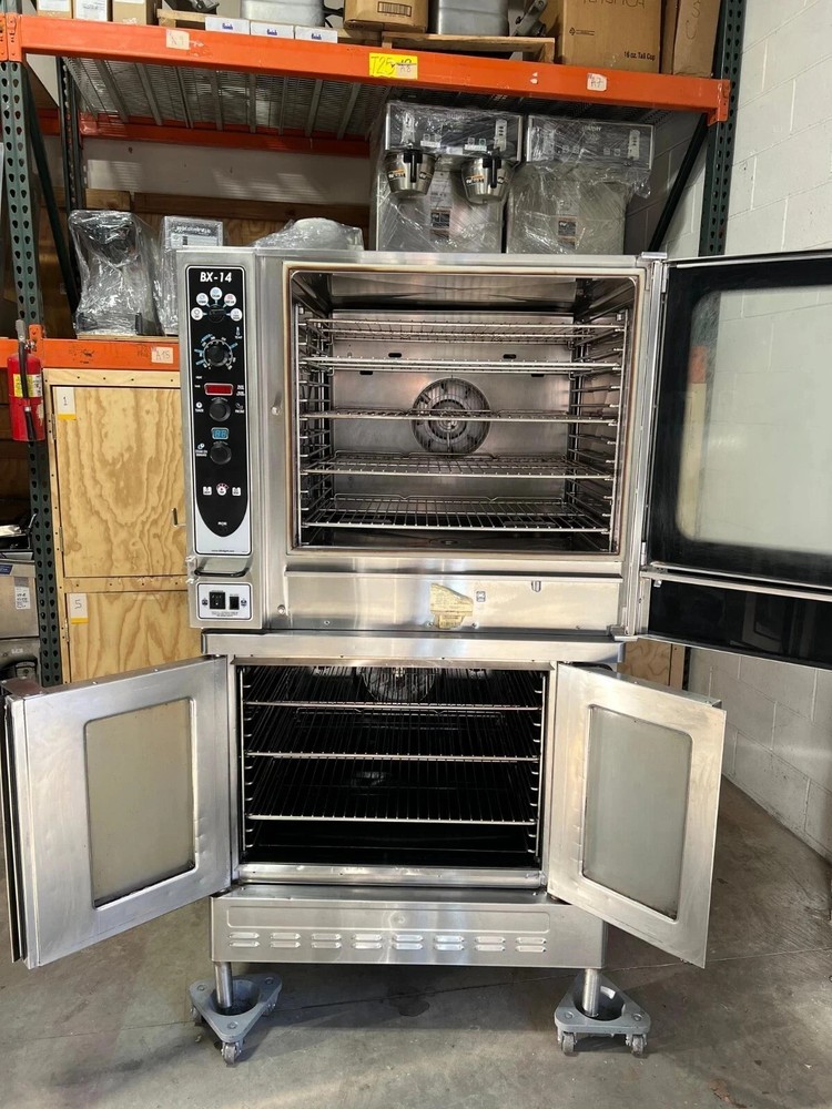 Blodgett Dbl Combi Oven BX-14 & DFG-200 ES