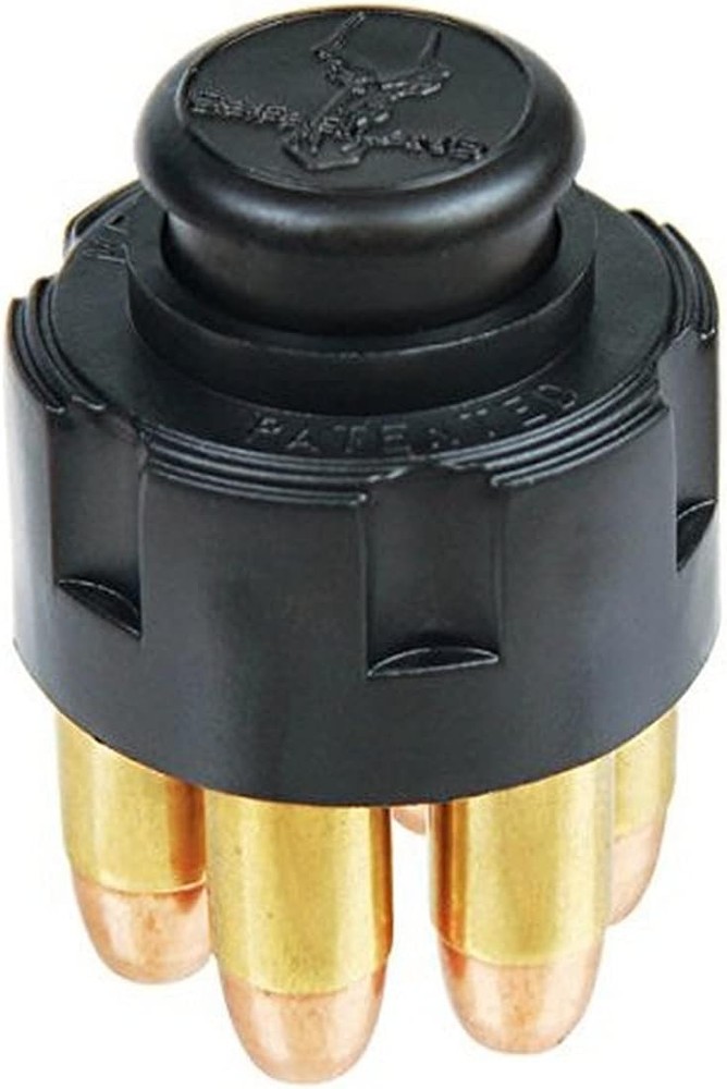 User-Friendly COMP II Speedloader - Secure and Sleek Black Design for Firearms