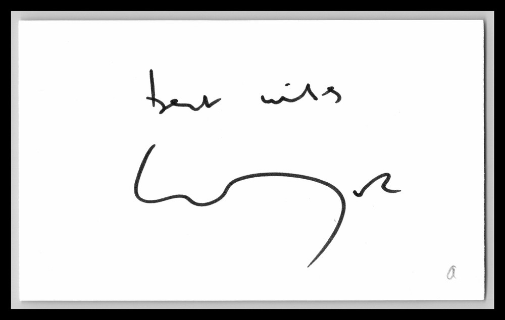 Michael York - Actor & Stage - 3x5 Card - Signed / Autograph (a)