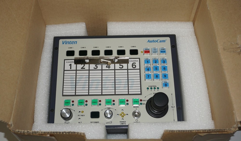 Vinten Multicontroller II Autocam 6 Camera Compact Control System