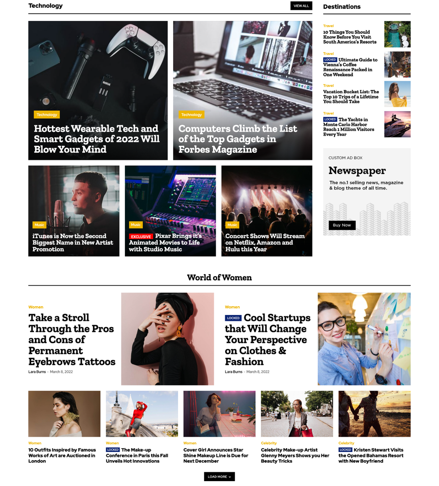 News Pro Website Design with Free 5GB VPS Web Hosting