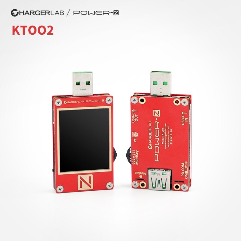 KT002 ChargerLAB Power-Z USB PD Tester Voltage Deception Instrument Testing Tool