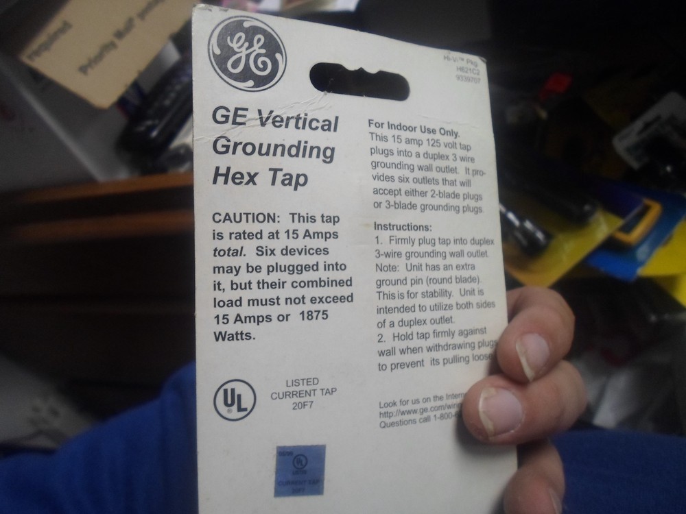 GE Vertical Hex Tap new in package