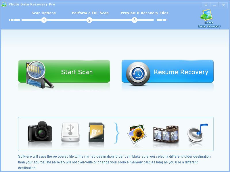 Photo Data Recovery Professional