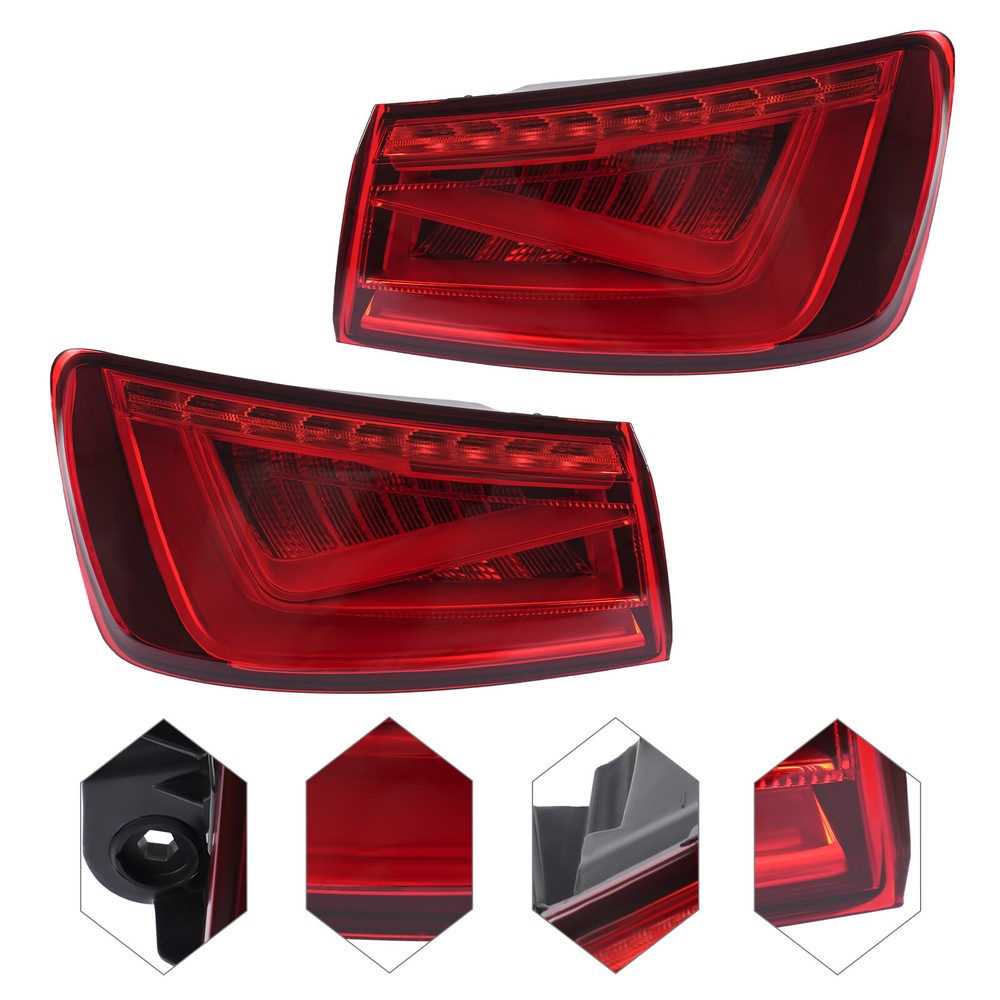 For 2015-2016 Audi A3 S3 Rear LED Tail Light Outer Tail Lamp(s) Left/Right Side