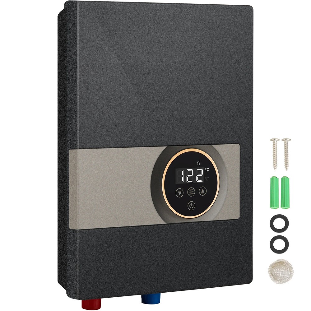 Instant Water Heater 8/13.8/18kw On Demand Electric Water Boiler Digital