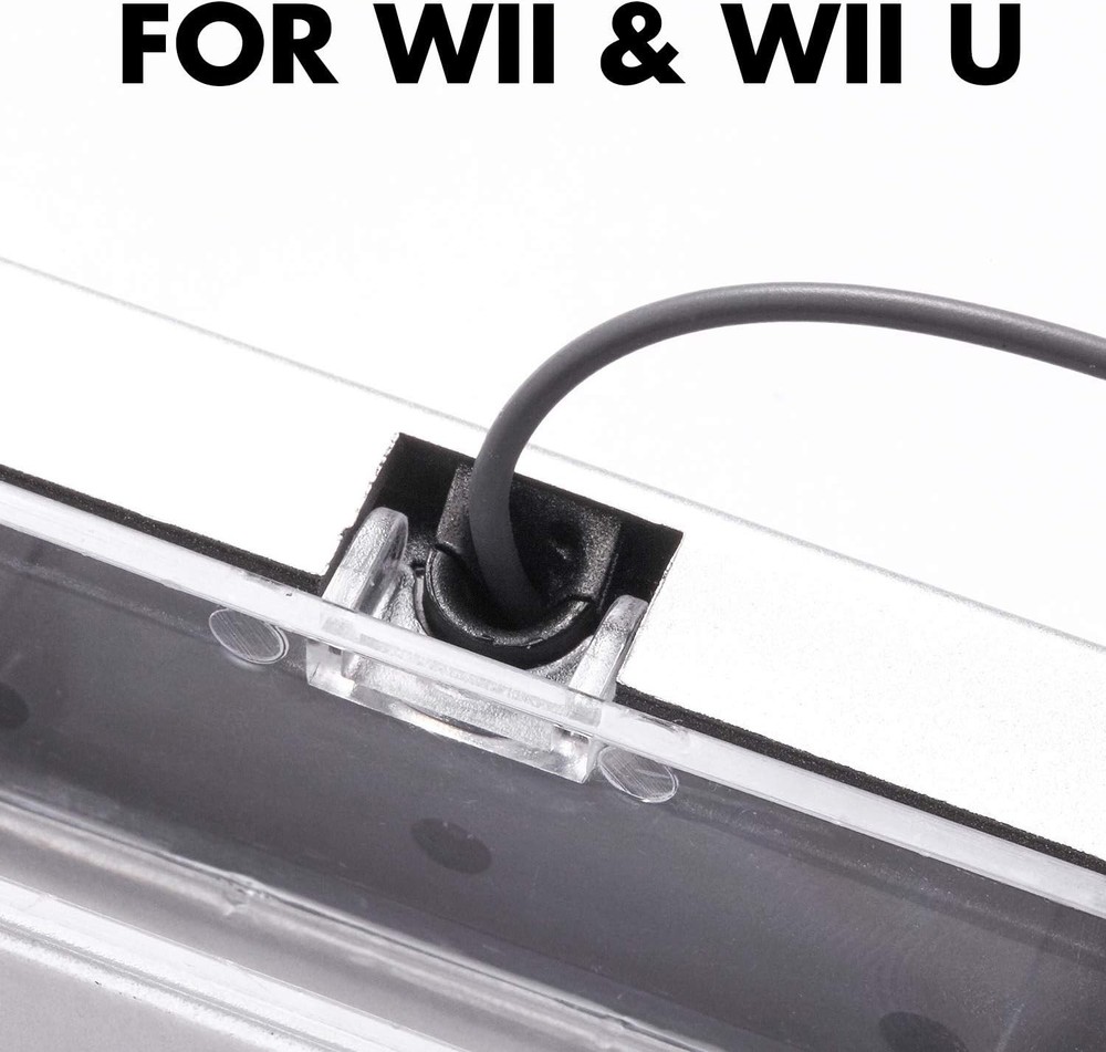High-Performance Replacement Sensor Bars for Wii/WiiU - Easy Setup & 7.2ft Cable