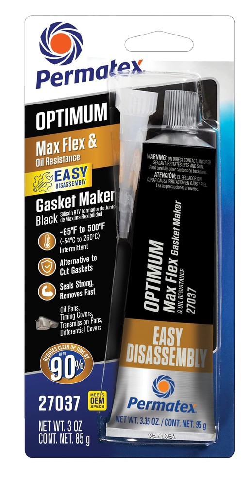 Permatex 27037 Optimum Black Gasket Maker, 3 oz