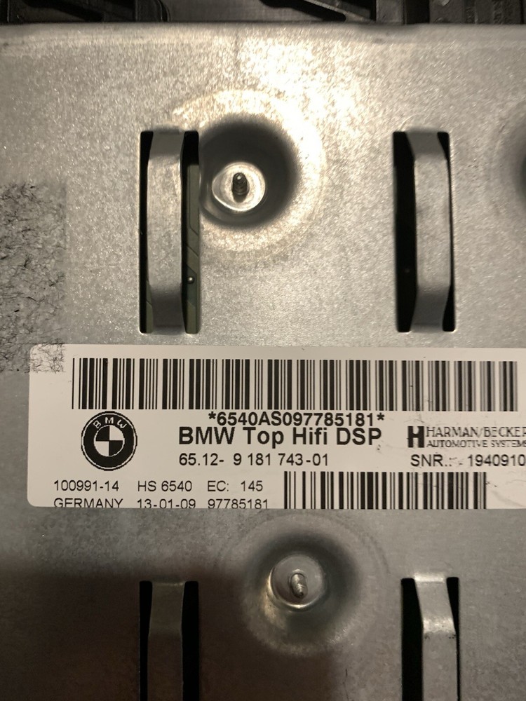 BMW E90 E92 E60 E82 logic 7 amplifier
