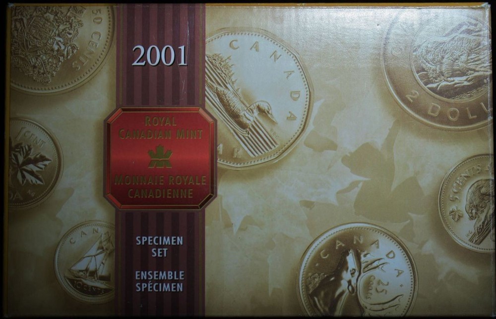 2001 CANADA SPECIMEN SET