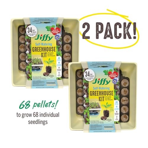 Seed Starter Tray Kit - Self-Watering, High Germination Rate, Seedling 2 Pack
