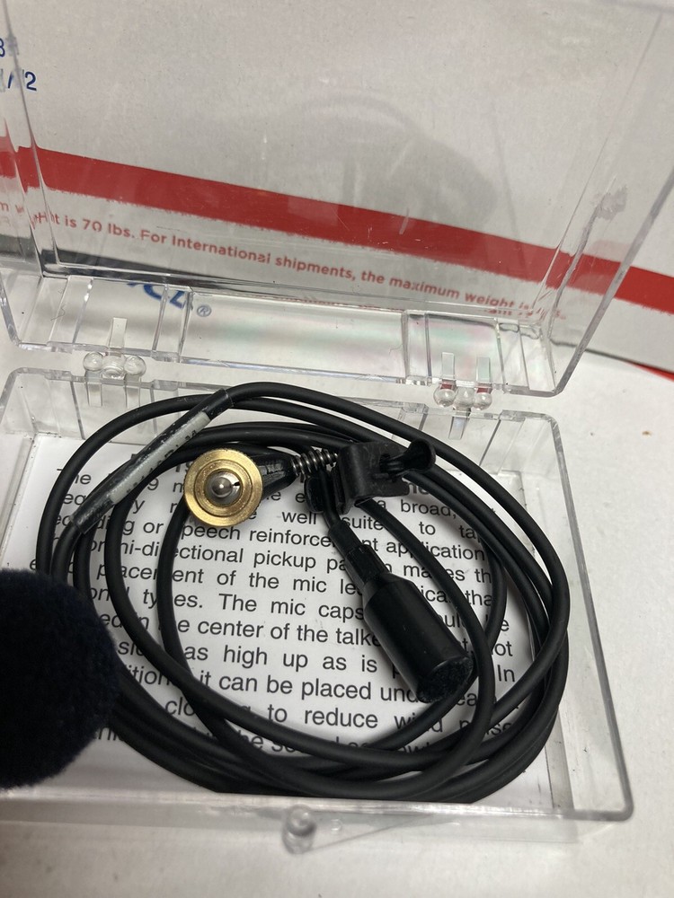 Lectrosonics M-119 Microphone with Micro Connector and Lapel Clip
