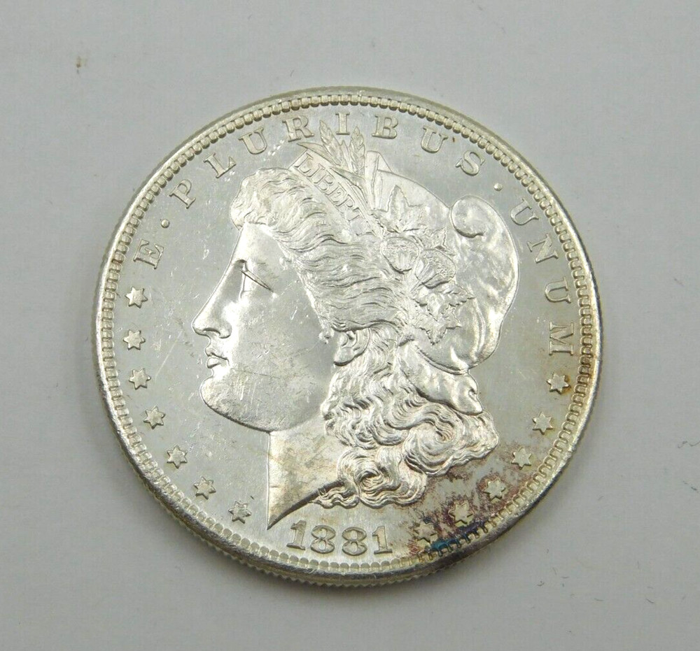 1881 S Morgan Silver Dollar (345)