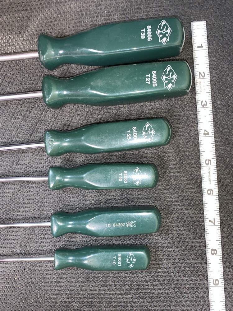 SK 6 Piece SureGrip Screwdriver Set lite use