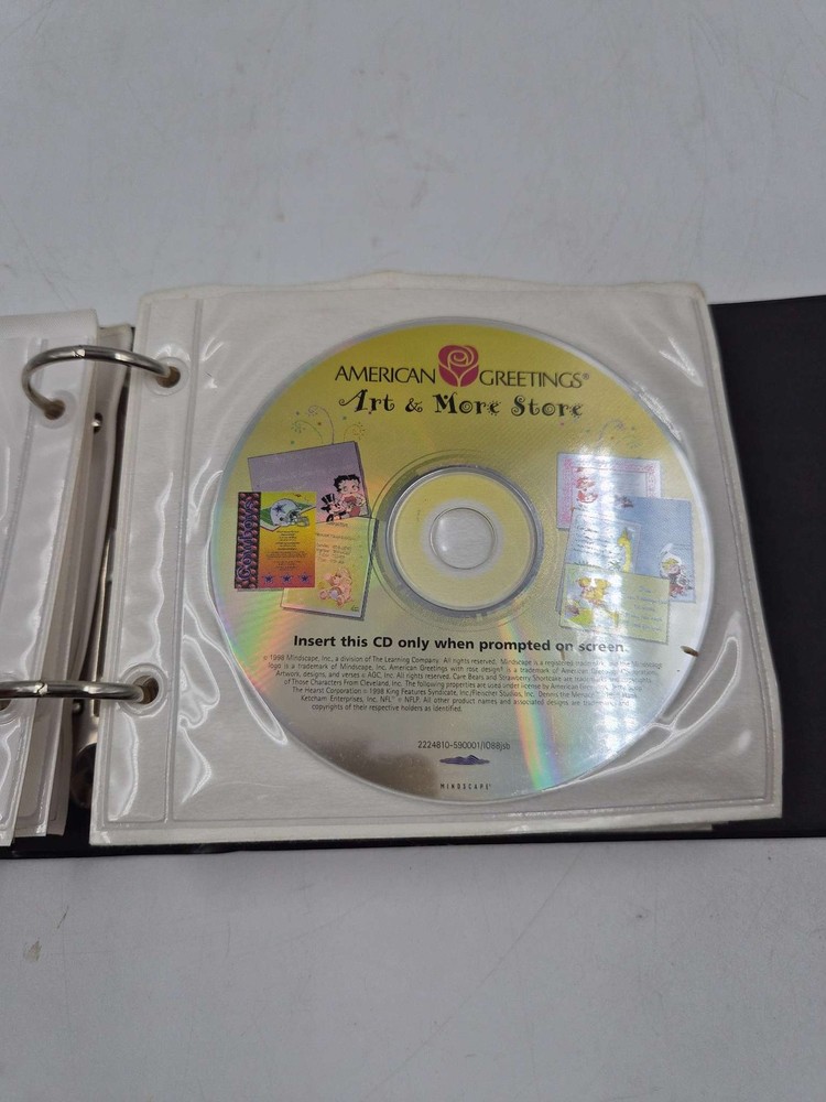 Gateway Software Storage Binder Microsoft Windows 98 WordPerfect 8 Used