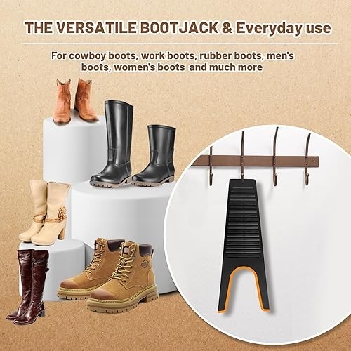 Boot Jack,Boot Remover for Cowboy Boots,Boot Puller for Waders and Work Boots