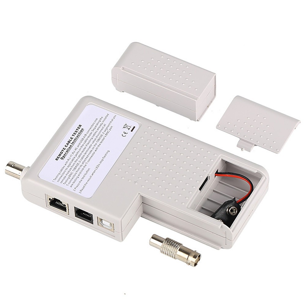 Multi Function 4in1 Network Cable Tester Meter RJ45/RJ11/USB/BNC LAN Cable