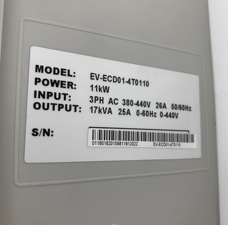 EV-ECD01-4T0110 Elevator frequency converter 90 days warranty