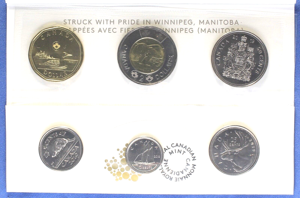 Canada 2019 - Uncirculated Mint Set - Classic Reverses