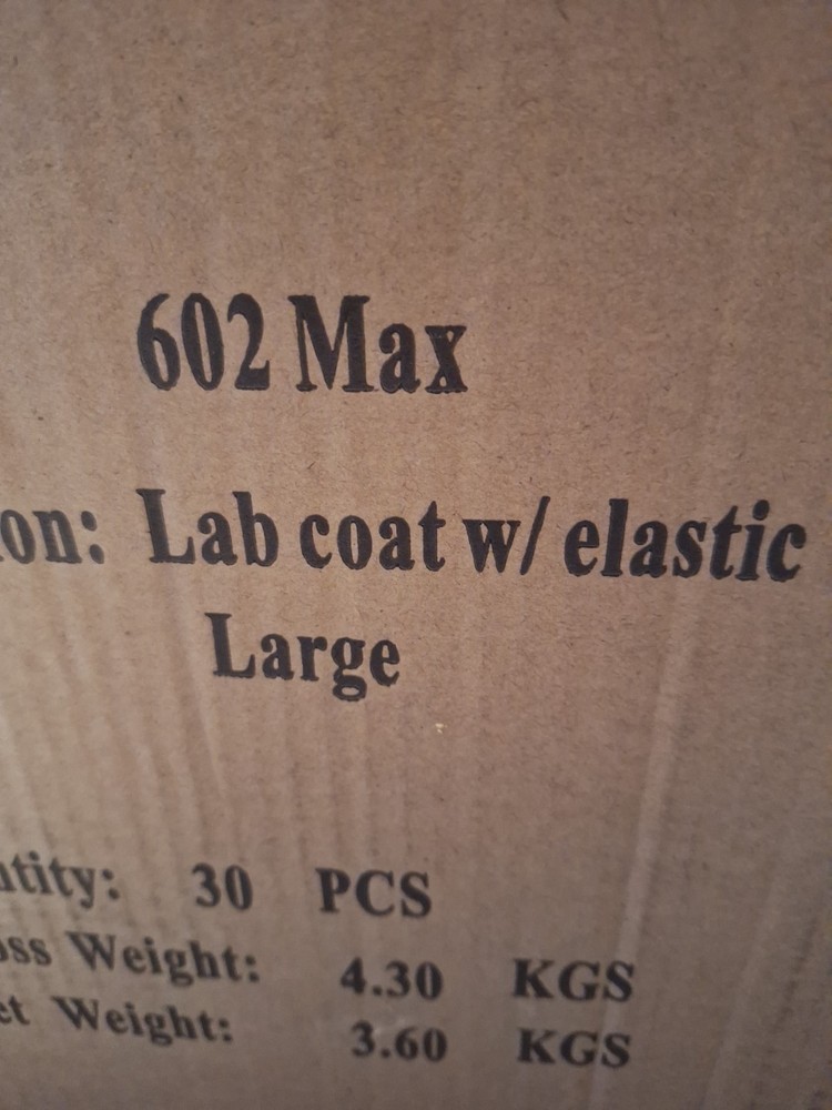 Lab Coat With Elastic