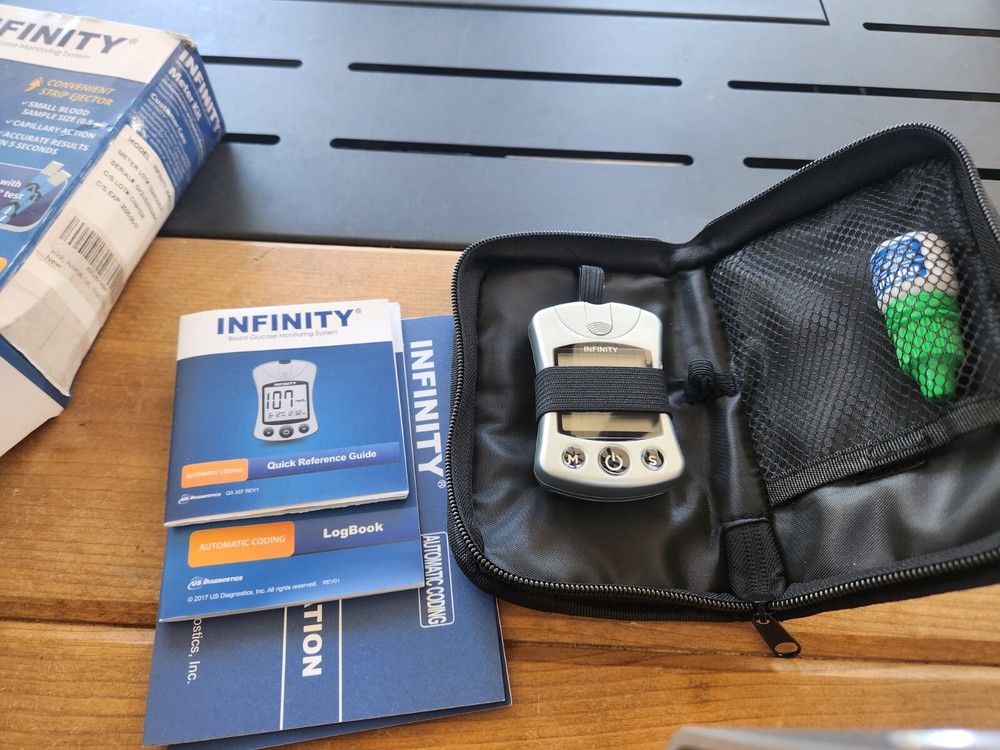 INFINITY Automatic Coding Blood Glucose Monitoring System KIT-1