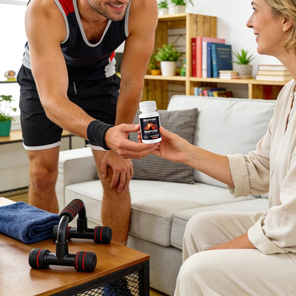 ERUPTION - Male Performance Support – Boost Stamina, Size, Stamina & Vitality