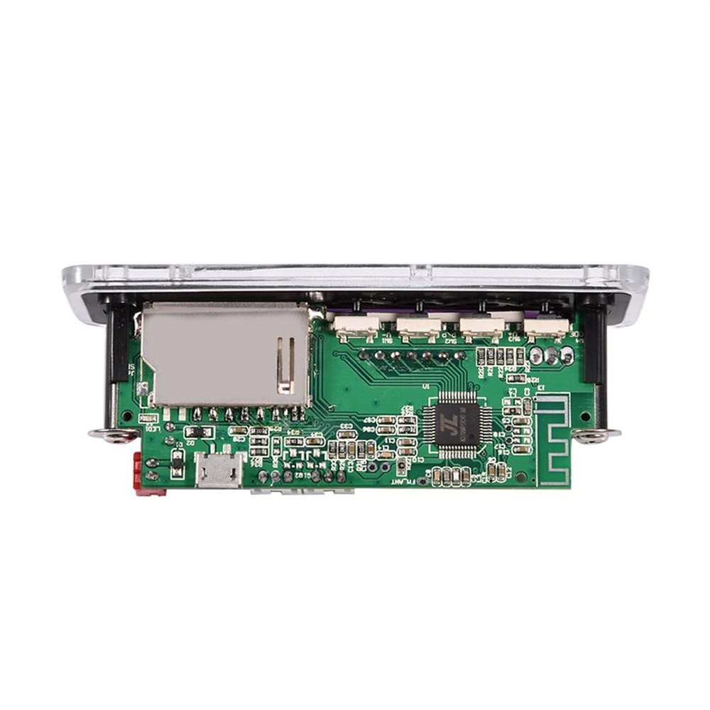 MP3 WMA Decoder Board Audio Bluetooth 4.2 Module 12V, USB/SD Small, default