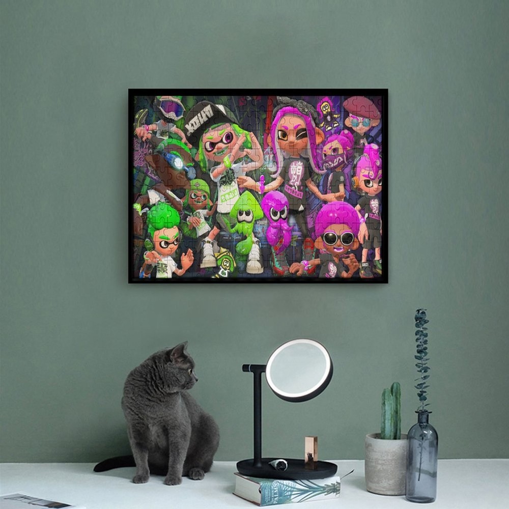 Splatoon Jigsaw Puzzle 200 Pieces Birthday Gift
