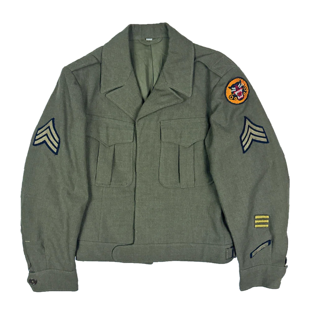 WWII Tank Destroyer Sergeant M-1944 Ike Jacket