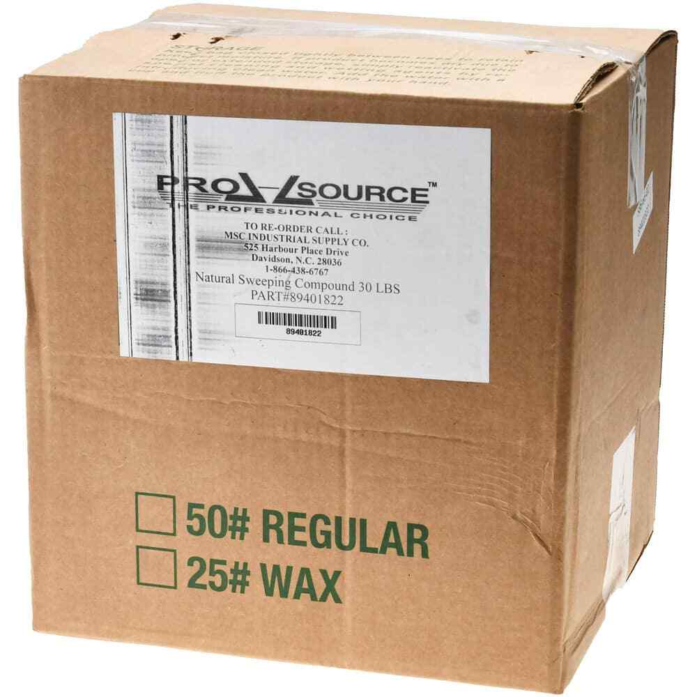 PRO SOURCE 30 Lbs. Natural Gold Sweeping Compound Floor Use on Asphalt, Linol...