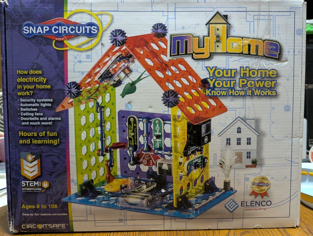 Snap Circuits Elenco My Home Electronics Kit – COMPLETE - STEM Learning!