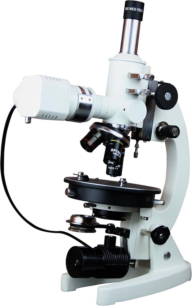 Polarizing Geology Petrology Metallurgy Microscope Reflected & Transmitted Light