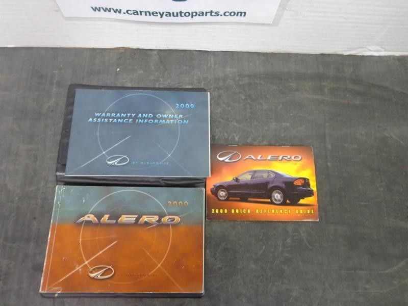 2000 ALERO OWNERS MANUAL