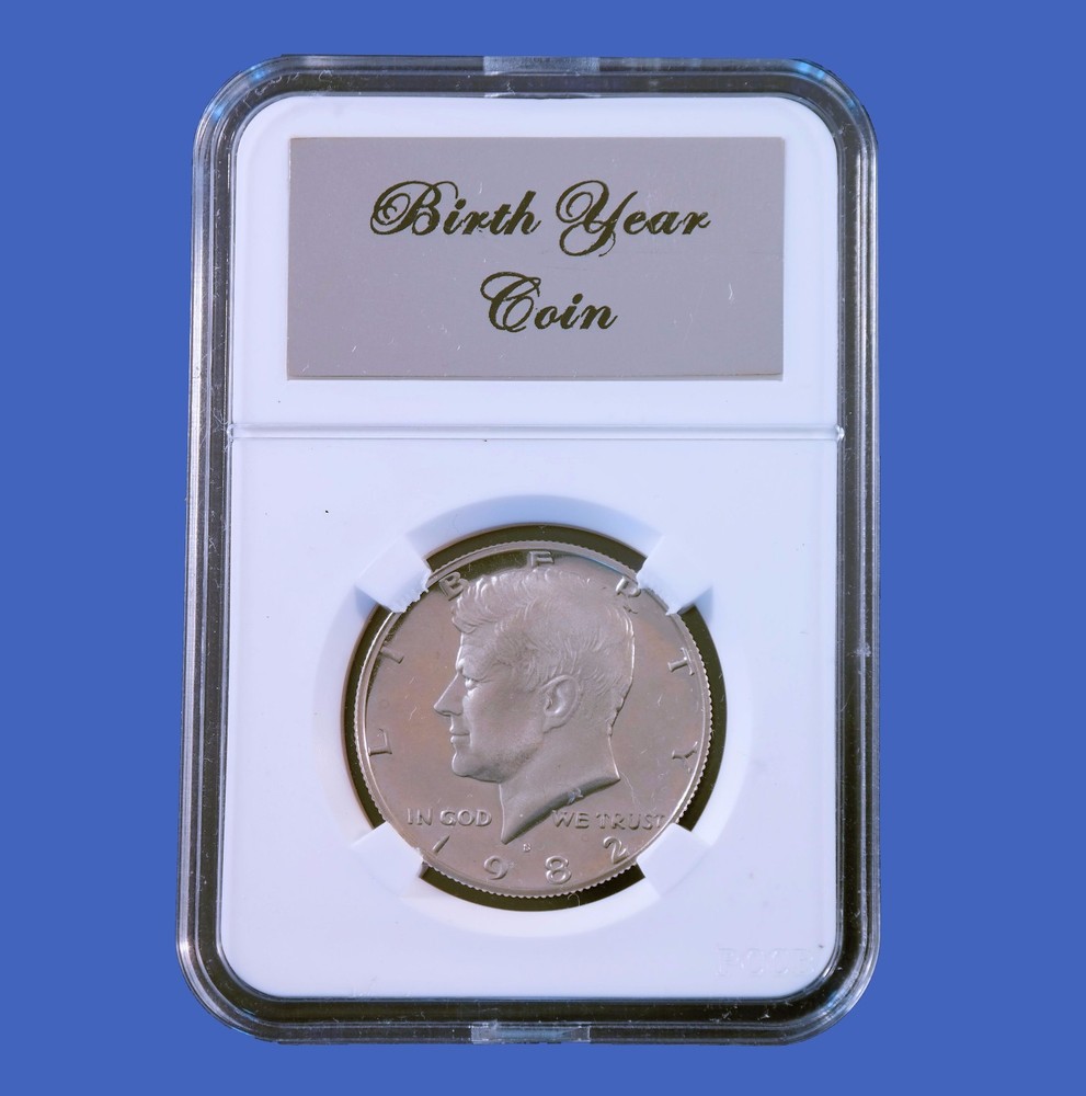 Birth Year Coin Commemoration Display
