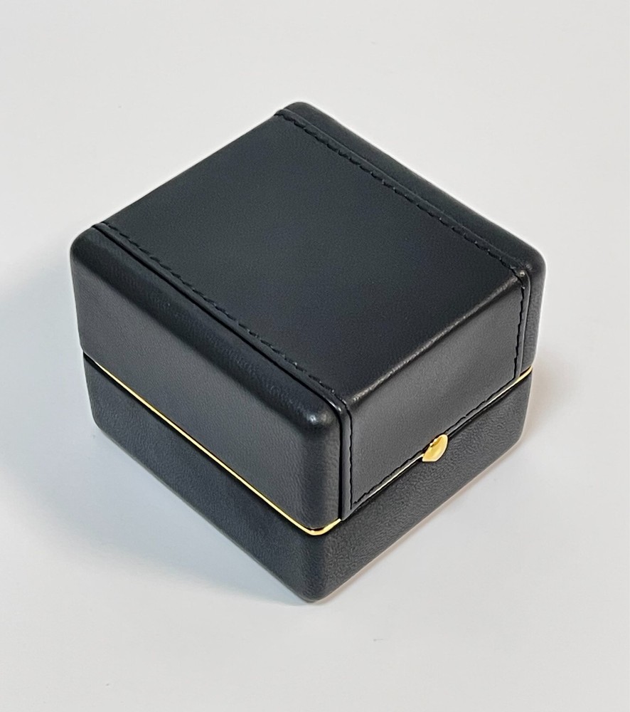 GRAFF Authentic Ring case Black Leather Accessories Jewelry box Damage case