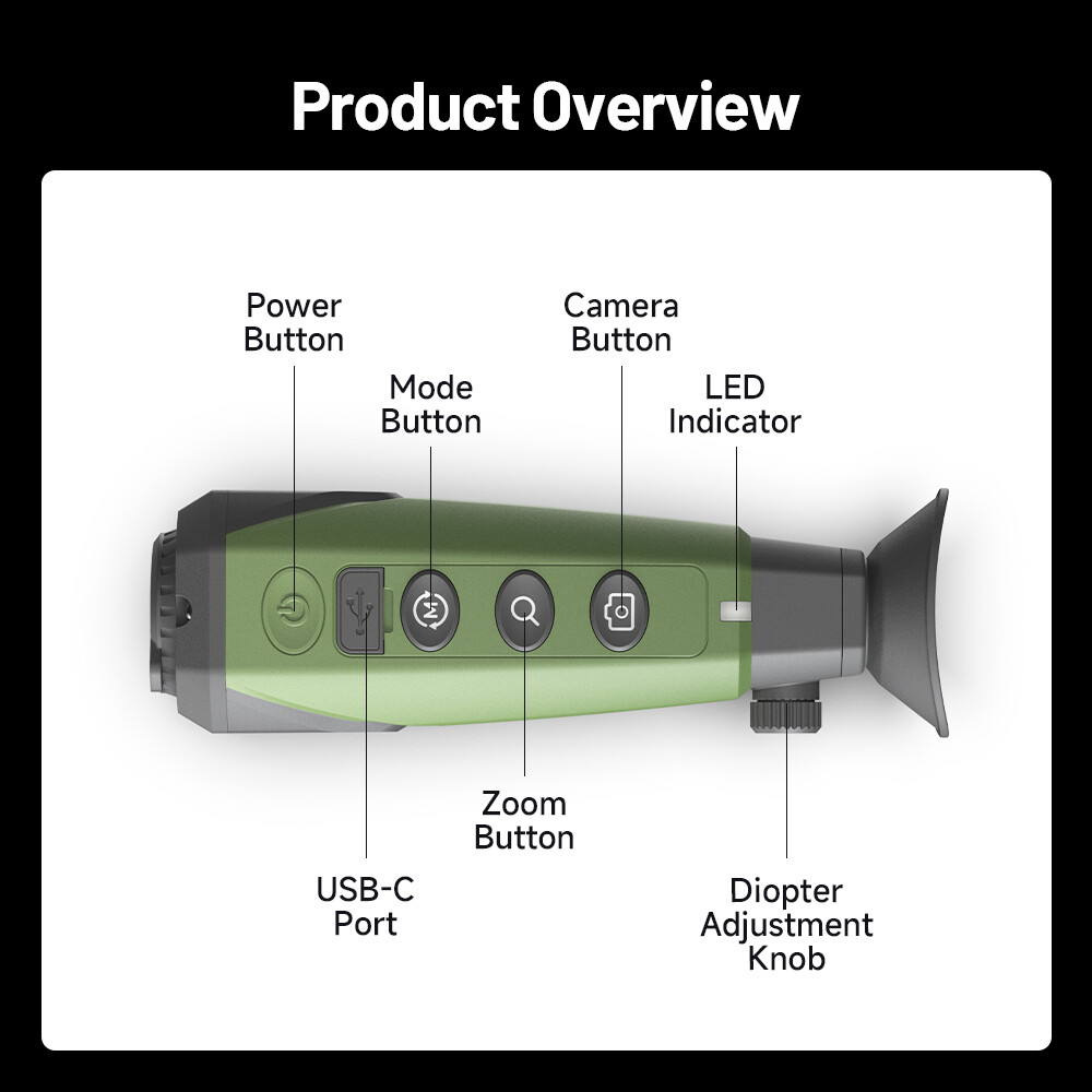 1 PC TopDon Thermal Monocular (TS004)