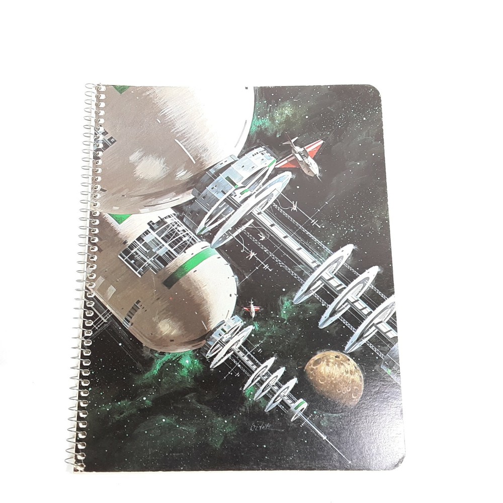 Galaxy Adventure Norcom Notebook Vintage Space Theme