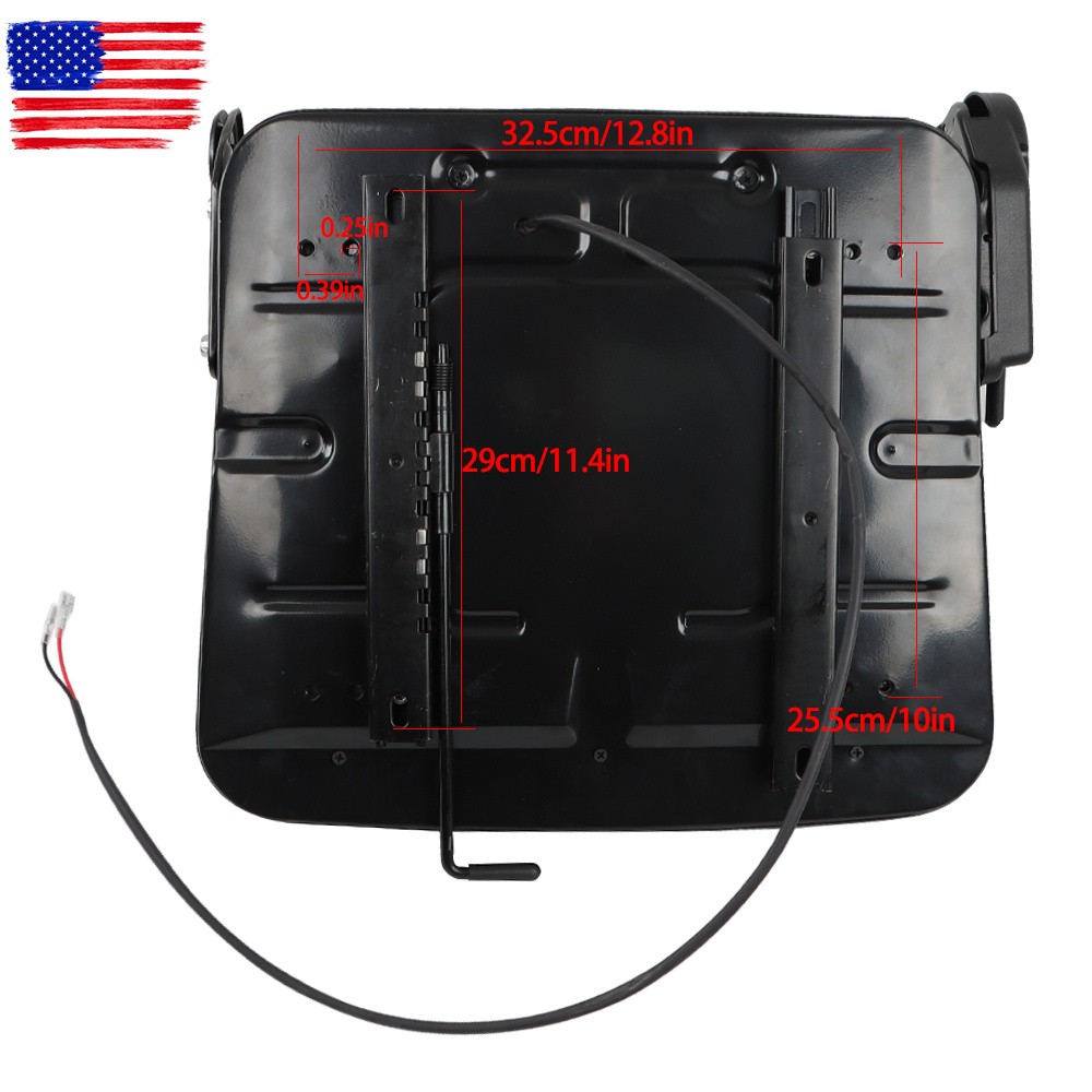 Universal Forklift Seat Back Fold Down Forklift Seatwith Adjustable Angle