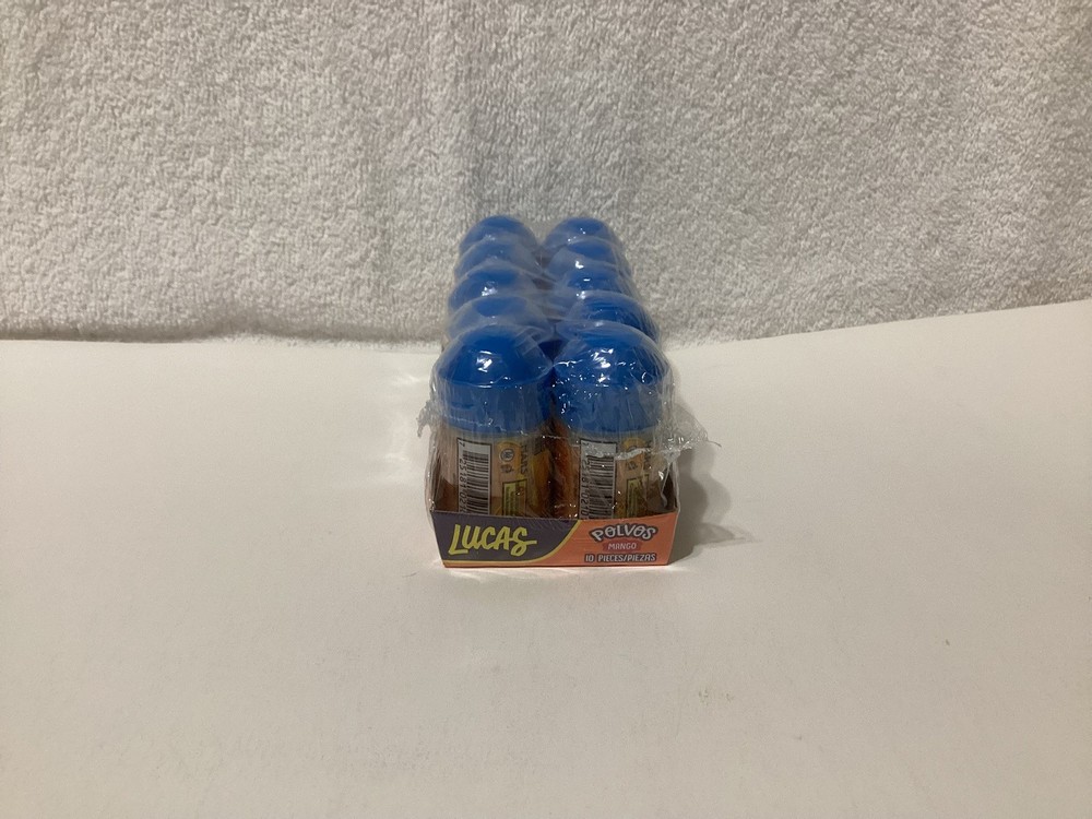 Lucas Powder Mango Flavored Candy, 0.71oz - 10 Pack ( See Description )