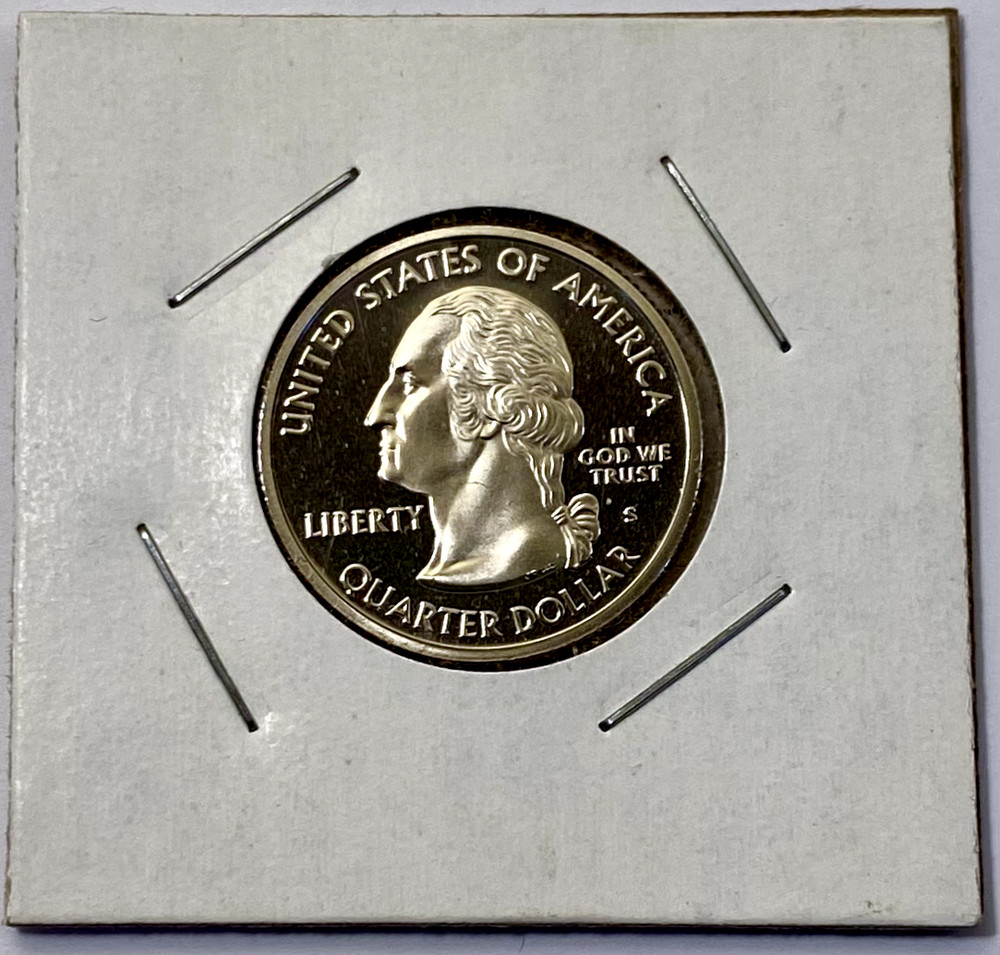 2003 S Illinois State Quarter Deep Cameo Proof