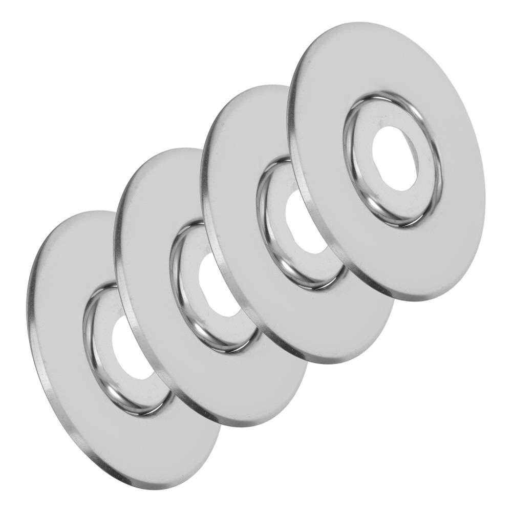 4 Pcs Standard Sprinkler Trim Ceiling Cover Plate Fire Protective