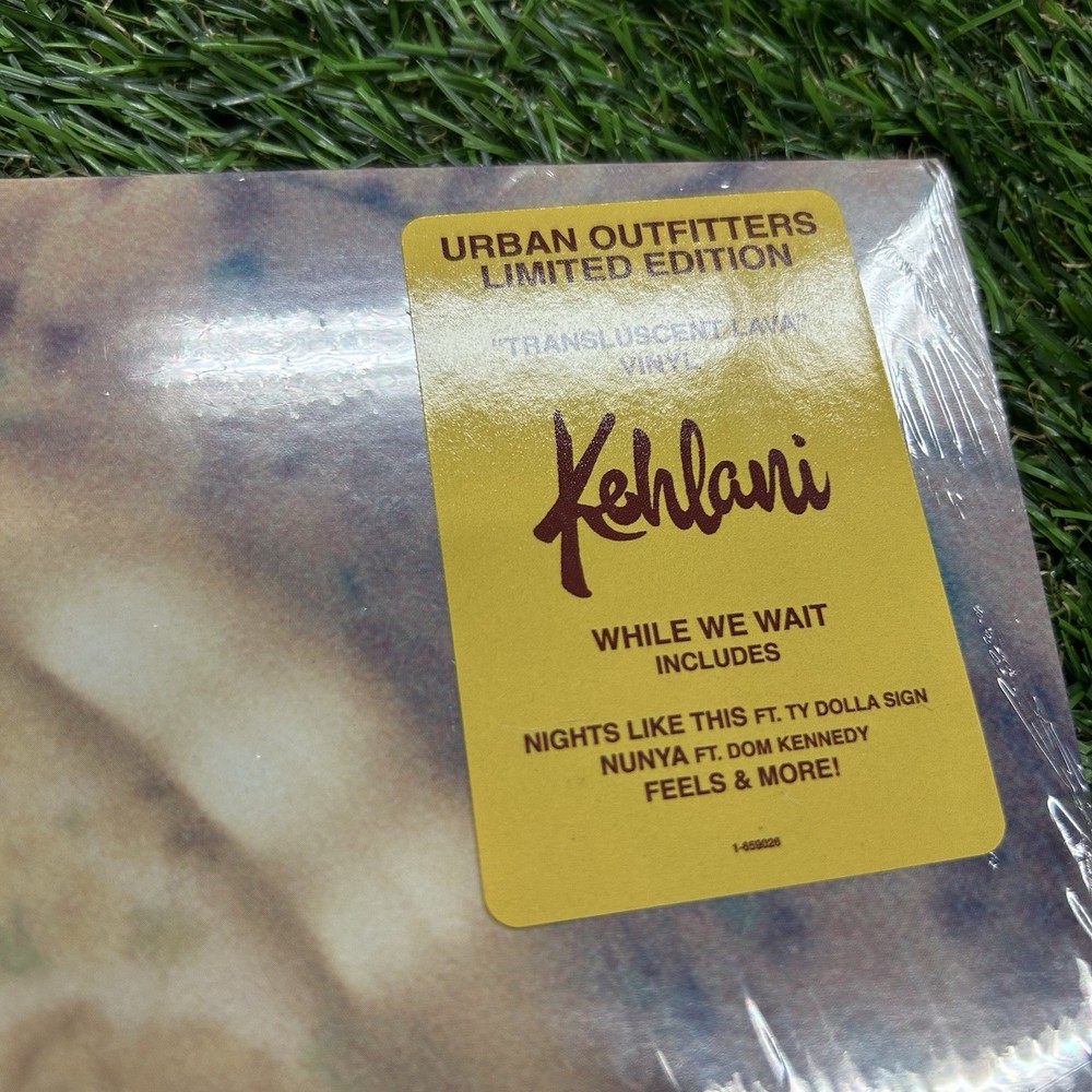 Kehlani While We Wait Vinyl Record UO Limited Edition Translucent Lava 2019