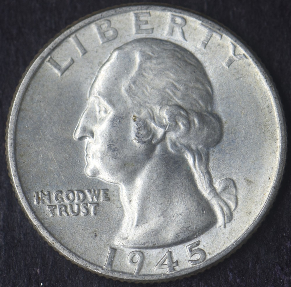 1945-P Washington Silver Quarter Dollar 25C [ COINGIANTS ]